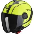 SCORPION Шлем EXO-CITY, Размер: M, Цвет: SCOOT Neon Yellow-Black