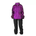 MAD BULL Комбинезон-дождевик Pro женский, Размер: M, Цвет: ФИОЛЕТОВО-ЧЕРНЫЙ