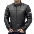 MOTOCYCLETTO Мотокуртка кожаная TARANTO, Размер: XXL, Цвет: черный