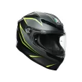 AGV Шлем K6, Размер: XS, Цвет: MULTI - FLASH GREY/BLACK/LIME