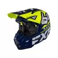 FXR Шлем 6D ATR-2 RACE, Размер: L, Цвет: 21 Hi Vis Navy