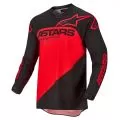 ALPINESTARS Джерси RACER, Размер: M, Цвет: SUPERMATIC Black/Bright Red 2022