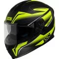IXS Шлем 1100, Размер: XS, Цвет: 2.3 BLACK MATT-YELLOW FLUO