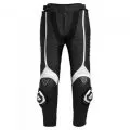 REV'IT! Мотоштаны кожаные Raven женские, Размер: 42 укороченные, Цвет: black-white