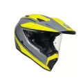 AGV Шлем AX9, Размер: ML, Цвет: MULTI - PACIFIC ROAD MATT GREY/YELLOW FLUO/BLACK