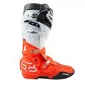FOX Мотоботы INSTINCT, Размер: 12, Цвет: Black/White/Orange