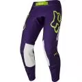 FOX Кроссовые штаны Flexair, Размер: 30, Цвет: HONR Purple/Yellow 2020