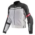 KOMINE Мотокуртка JK-127, Размер: XXL, Цвет: LightGrey/Black