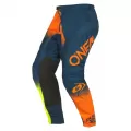 O’NEAL Кроссовые штаны ELEMENT, Размер: 32, Цвет: RACEWEAR V.22 Blue/Orange/Neon yellow