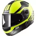 LS2 Шлем FF325 STROBE, Размер: S, Цвет: ZONE Black Hi-Vis Yellow