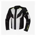 REBELHORN Мотокуртка Blast, Размер: XXL, Цвет: Ice/Black/Fluo Yellow