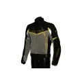 Berik Мотокуртка NJ-9570, Размер: L, Цвет: серо-черно-желтый