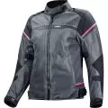 LS2 Мотокуртка Riva женская, Размер: L, Цвет: Black Dark Grey Pink