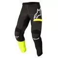 ALPINESTARS Кроссовые штаны FLUID, Размер: 34, Цвет: CHASER Black/Yellow Fluo