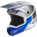 FLY RACING Шлем Kinetic, Размер: M, Цвет: Drift Blue/Charcoal/White
