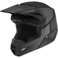 FLY RACING Шлем Kinetic, Размер: S, Цвет: Drift Black/Charcoal