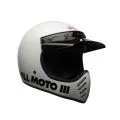 BELL Шлем Moto-3, Размер: XL, Цвет: белый