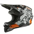 O’NEAL Шлем 3Series, Размер: M, Цвет: SCARZ V.22 Black/Gray/Orange