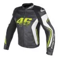 DAINESE Мотокуртка кожаная VR46 D2, Размер: 48, Цвет: VAL