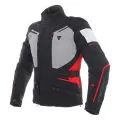 DAINESE Мотокуртка CARVE MASTER 2 GORE-TEX, Размер: 50, Цвет: black/frost-gray/ red