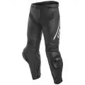 DAINESE Мотоштаны кожаные DELTA 3, Размер: 50, Цвет: Black/Black/White