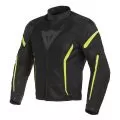 DAINESE Мотокуртка AIR CRONO 2, Размер: 56, Цвет: Black/Black/Fluo-Yellow