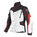 DAINESE Мотокуртка TEMPEST 2 D-DRY, Размер: 60, Цвет: light gray/black/tour red