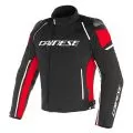 DAINESE Мотокуртка RACING 3 D-DRY, Размер: 52, Цвет: Black/Black/Red