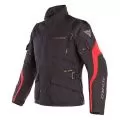 DAINESE Мотокуртка TEMPEST 2 D-DRY, Размер: 48, Цвет: Black/Black/Tour-Red