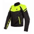 DAINESE Мотокуртка BORA AIR, Размер: 46, Цвет: Black/Fluo-yellоw