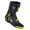 DAINESE Мотоботы COURSE D1 OUT, Размер: 45, Цвет: Black/Fluo-yellоw