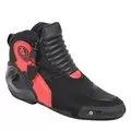 DAINESE Мотоботы DYNO D1, Размер: 41, Цвет: Black/Fluo-Red