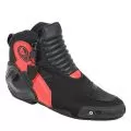 DAINESE Мотоботы DYNO D1, Размер: 40, Цвет: Black/Fluo-Red