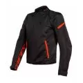 DAINESE Мотокуртка BORA AIR, Размер: 52, Цвет: Black/Fluo-Red