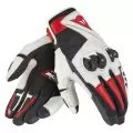 DAINESE Мотоперчатки MIG C2 UNISEX, Размер: L, Цвет: Black/White/Lava-Red