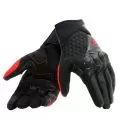 DAINESE Мотоперчатки X-MOTO UNISEX, Размер: S, Цвет: Black/Fluo-Red