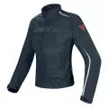DAINESE Мотокуртка HYDRA FLUX D-DRY женская, Размер: 42, Цвет: Black/Black/White
