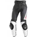 DAINESE Мотоштаны кожаные DELTA PRO C2 женские, Размер: 40, Цвет: blаck-white