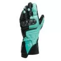 DAINESE Мотоперчатки CARBON 3 женские, Размер: M, Цвет: Black/Aqua-Green/Anthracite