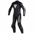 DAINESE Мотокомбинезон ASSEN 1 PC. PERF. женский, Размер: 40, Цвет: Black/Black/White