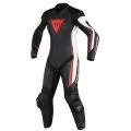 DAINESE Мотокомбинезон ASSEN 1 PC. PERF. женский, Размер: 40, Цвет: Black/White/Fluo-Red