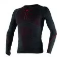 DAINESE Термофутболка D-CORE LS, Размер: M, Цвет: Blаck/Red