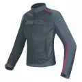 DAINESE Мотокуртка HYDRA FLUX D-DRY женская, Размер: 44, Цвет: black/ebony/fuchsia