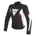 DAINESE Мотокуртка AVRO D2 женская, Размер: 44, Цвет: black/white/fuxia
