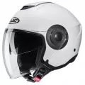 HJC Шлем I40, Размер: XL, Цвет: SOLID PEARL WHITE