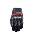 FIVE Мотоперчатки SPORTCITY S CARBON, Размер: XS, Цвет: Black/rеd