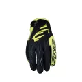FIVE Мотоперчатки MXF3, Размер: M, Цвет: Black/Fluo Yellow