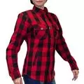 MCP Моторубашка Redneck женская, Размер: S, Цвет: Черно-красный