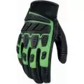 ICON Мотоперчатки HOOLIGAN, Размер: XXL, Цвет: Зеленый