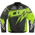 ICON Мотокуртка Spaztyk Street Jersey, Размер: XL, Цвет: Зеленый